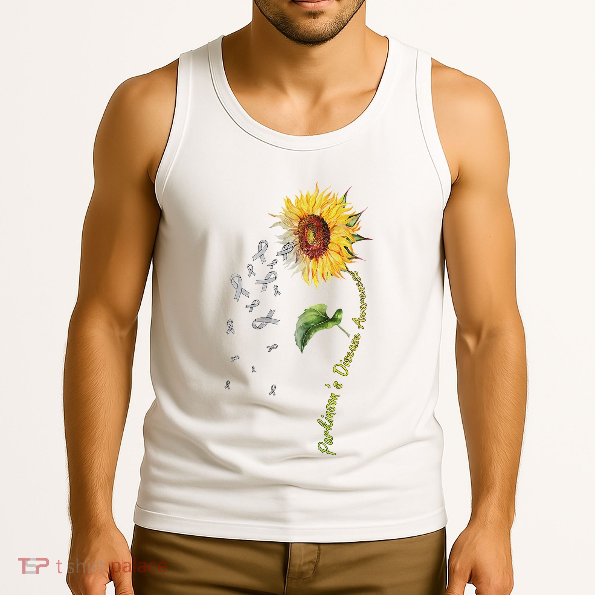 ParkinsonS Disease Awareness Sunflower Tank Top