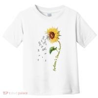 ParkinsonS Disease Awareness Sunflower Toddler T-Shirt thumb 0