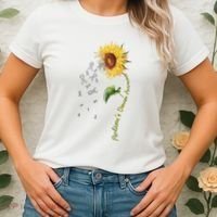 ParkinsonS Disease Awareness Sunflower Women's T-Shirt thumb 2
