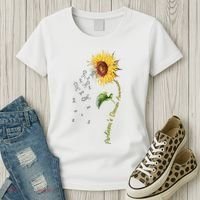 ParkinsonS Disease Awareness Sunflower Women's T-Shirt thumb 3