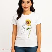 ParkinsonS Disease Awareness Sunflower Women's T-Shirt thumb 4