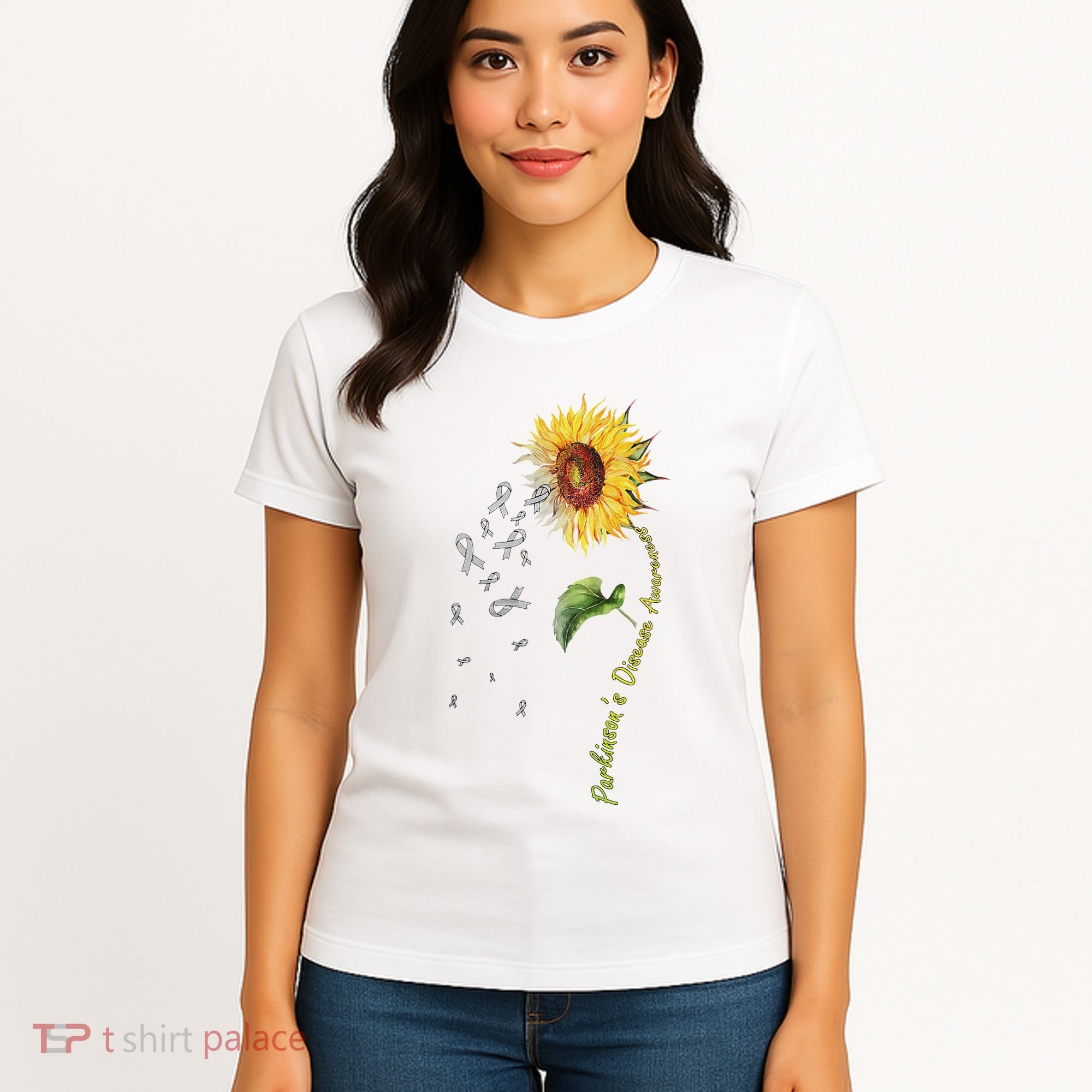 ParkinsonS Disease Awareness Sunflower Women's T-Shirt
