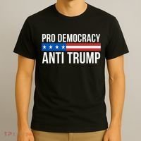 Pro Democracy Anti Trump T-Shirt thumb 3