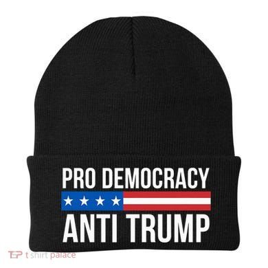 Pro Democracy Anti Trump Beanie