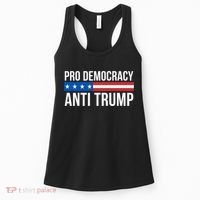 Pro Democracy Anti Trump Women's Tank Top thumb 0