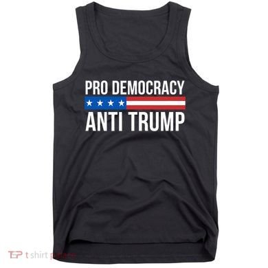 Pro Democracy Anti Trump Tank Top