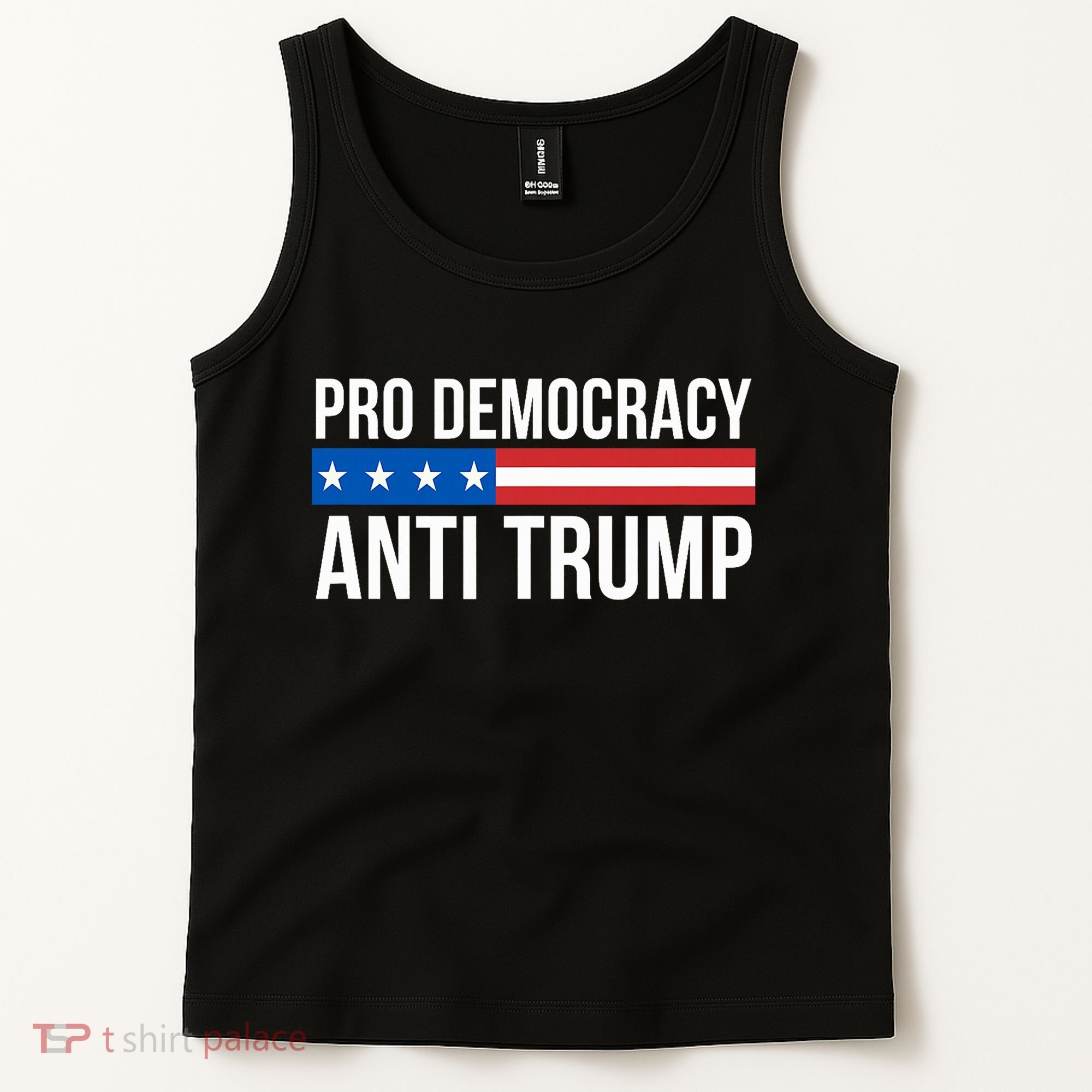 Pro Democracy Anti Trump Tank Top
