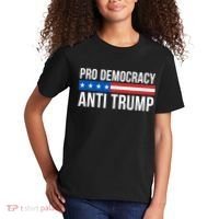 Pro Democracy Anti Trump Kids T-Shirt thumb 2