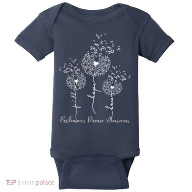 Parkinson's Disease Awareness Baby Bodysuit