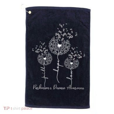 Parkinson's Disease Awareness Golf Towel