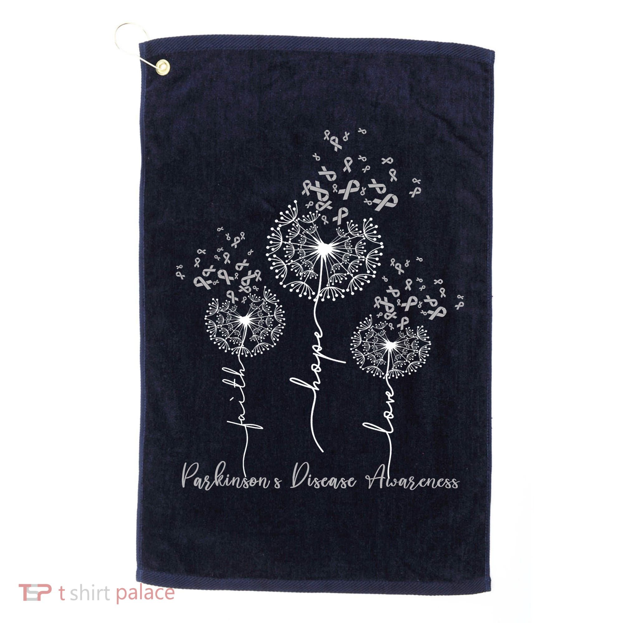 Parkinson's Disease Awareness Golf Towel