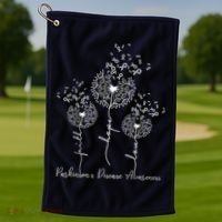Parkinson's Disease Awareness Golf Towel thumb 1