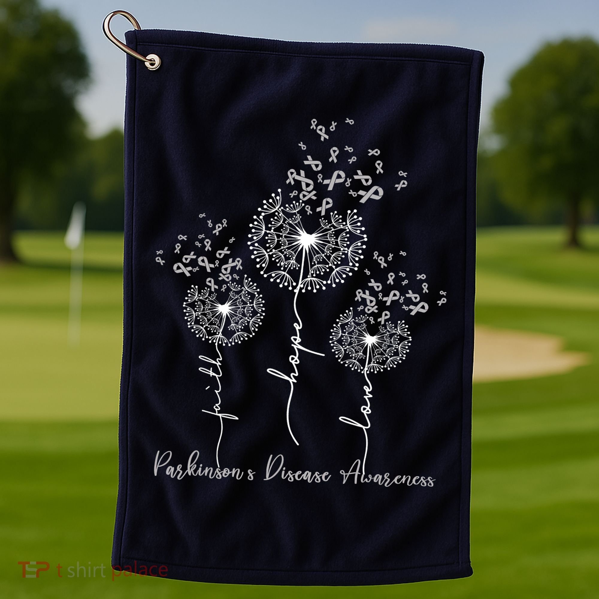 Parkinson's Disease Awareness Golf Towel