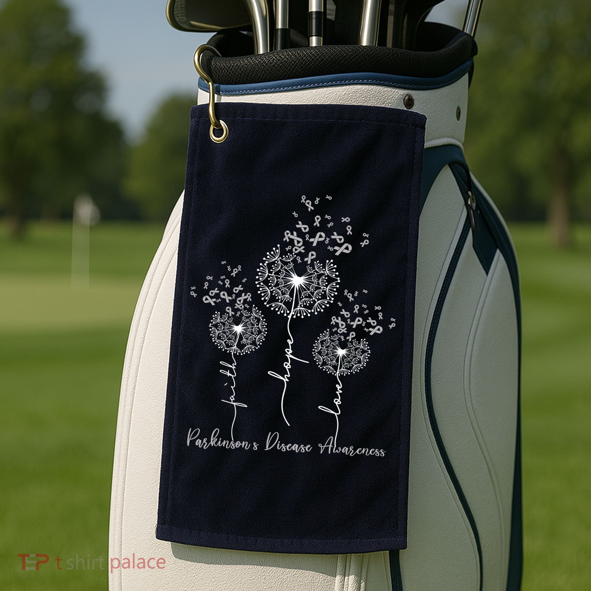 Parkinson's Disease Awareness Golf Towel