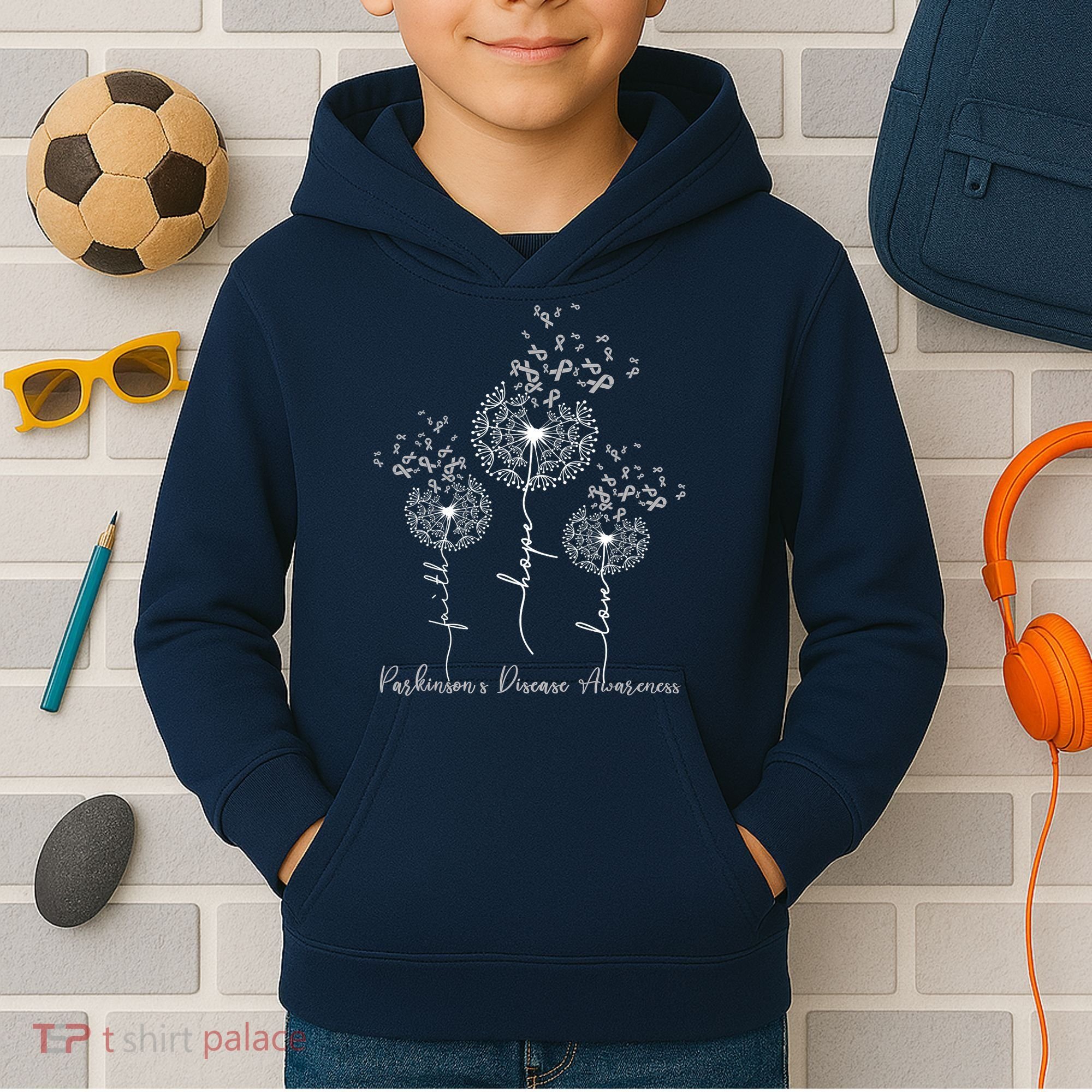 Parkinson's Disease Awareness Kids Hoodie
