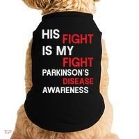 ParkinsonS Disease Awareness April Month Red Tulip Great Gift Doggie Tank thumb 0