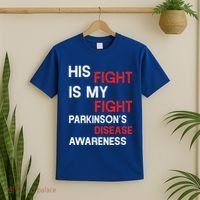 ParkinsonS Disease Awareness April Month Red Tulip Great Gift T-Shirt thumb 2