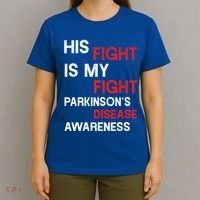 ParkinsonS Disease Awareness April Month Red Tulip Great Gift T-Shirt thumb 4