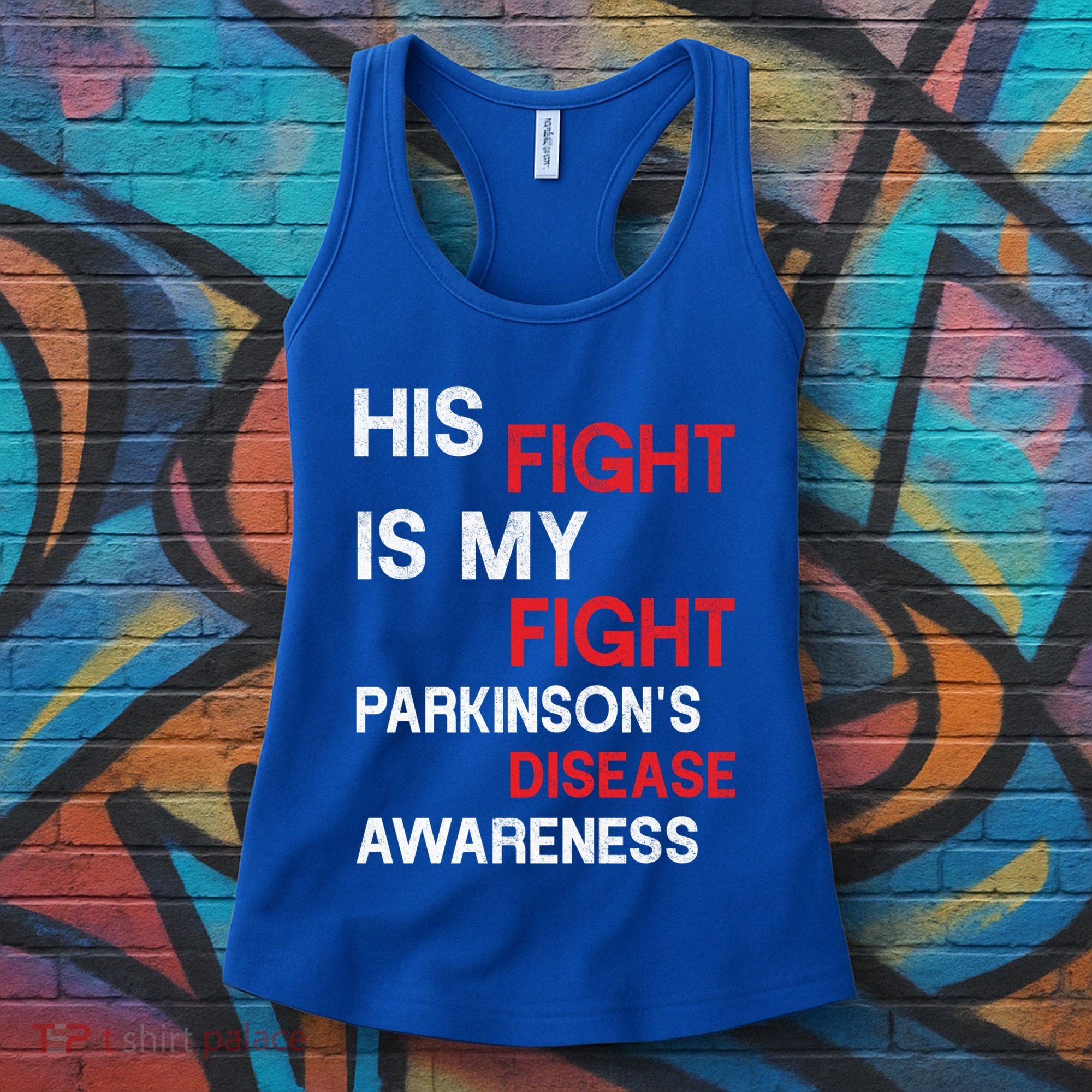 ParkinsonS Disease Awareness April Month Red Tulip Great Gift Women's Tank Top