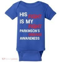 ParkinsonS Disease Awareness April Month Red Tulip Great Gift Baby Bodysuit thumb 0
