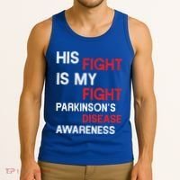 ParkinsonS Disease Awareness April Month Red Tulip Great Gift Tank Top thumb 3