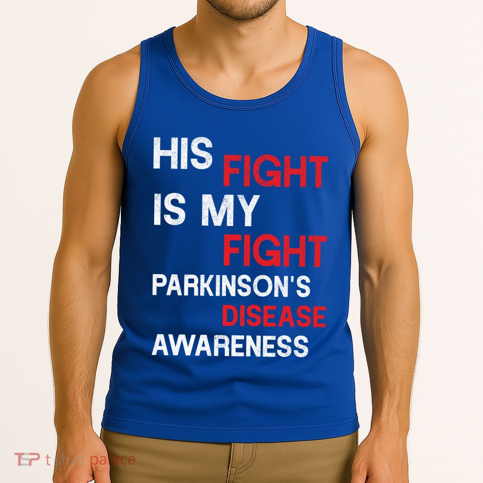 ParkinsonS Disease Awareness April Month Red Tulip Great Gift Tank Top