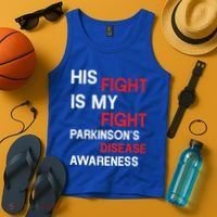 ParkinsonS Disease Awareness April Month Red Tulip Great Gift Tank Top thumb 4