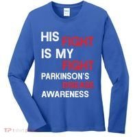 ParkinsonS Disease Awareness April Month Red Tulip Great Gift Women's Long Sleeve Shirt thumb 0