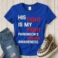 ParkinsonS Disease Awareness April Month Red Tulip Great Gift Women's T-Shirt thumb 3