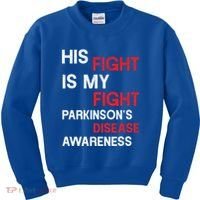 ParkinsonS Disease Awareness April Month Red Tulip Great Gift Kids Sweatshirt thumb 0