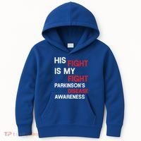 ParkinsonS Disease Awareness April Month Red Tulip Great Gift Kids Hoodie thumb 0