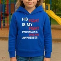 ParkinsonS Disease Awareness April Month Red Tulip Great Gift Kids Hoodie thumb 3