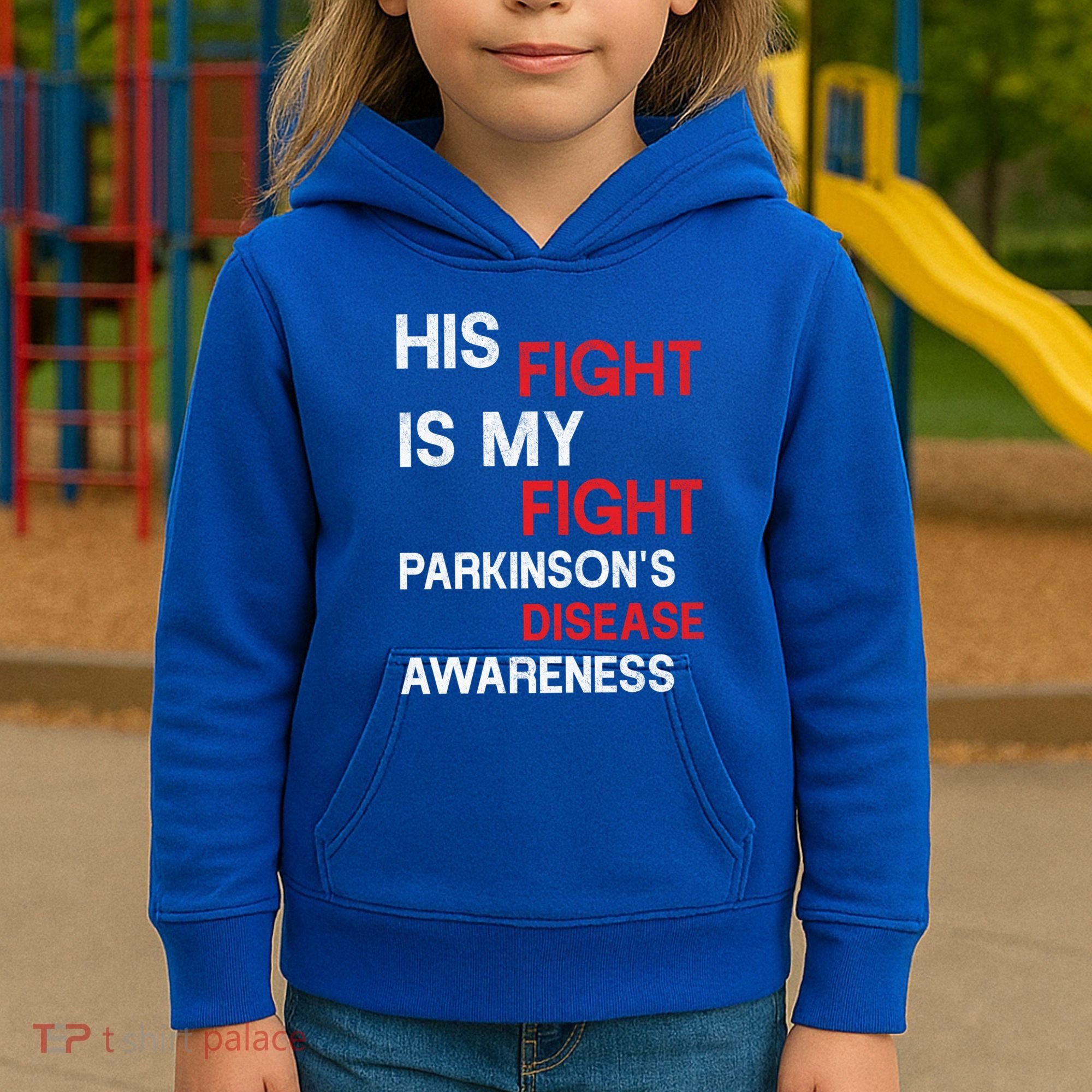 ParkinsonS Disease Awareness April Month Red Tulip Great Gift Kids Hoodie