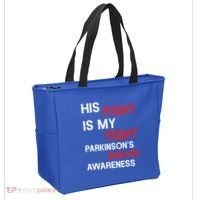 ParkinsonS Disease Awareness April Month Red Tulip Great Gift Tote Bag thumb 2