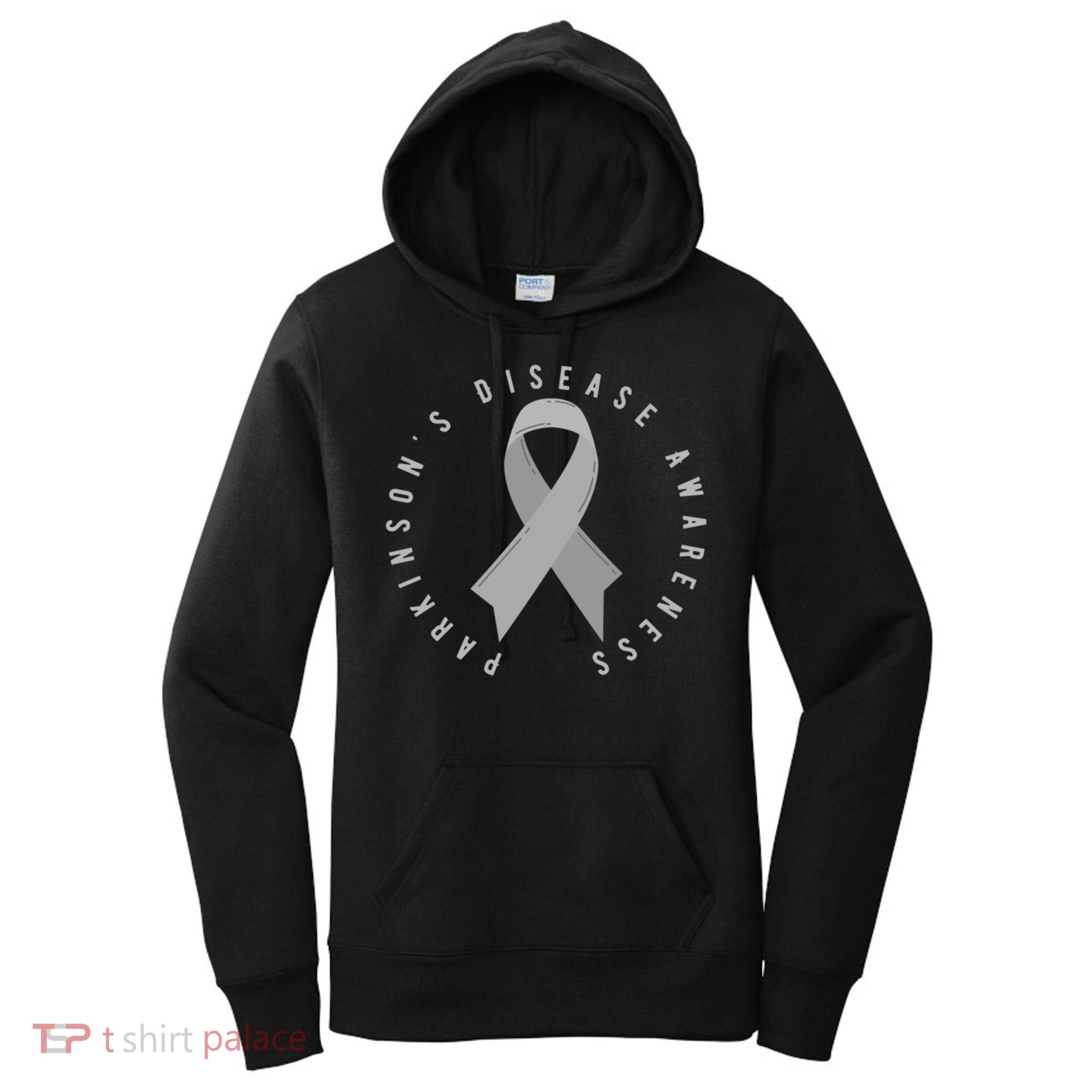 ParkinsonS Disease Awareness Month April Support Wear Grey Great Gift Women's Hoodie