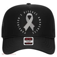 ParkinsonS Disease Awareness Month April Support Wear Grey Great Gift Hat thumb 0