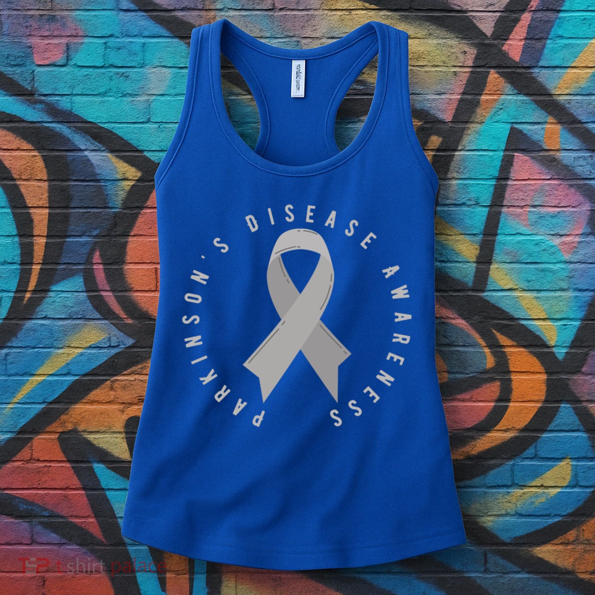 ParkinsonS Disease Awareness Month April Support Wear Grey Great Gift Women's Tank Top