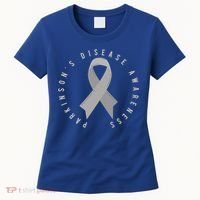 ParkinsonS Disease Awareness Month April Support Wear Grey Great Gift Women's T-Shirt thumb 0