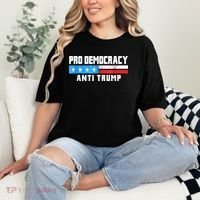 Pro Democracy Anti Trump Comfort Colors T-Shirt thumb 2