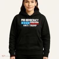 Pro Democracy Anti Trump Hoodie thumb 5