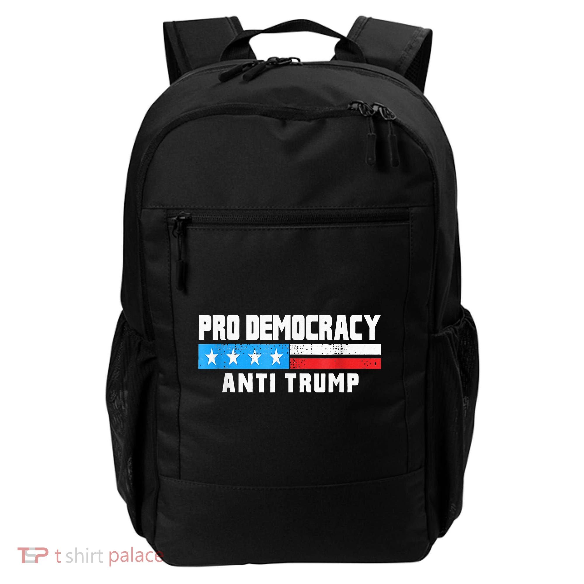 Pro Democracy Anti Trump Backpack
