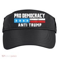 Pro Democracy Anti Trump Adult Drive Performance Visor thumb 0