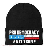 Pro Democracy Anti Trump Beanie thumb 0