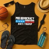 Pro Democracy Anti Trump Tank Top thumb 4