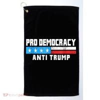 Pro Democracy Anti Trump Golf Towel thumb 0