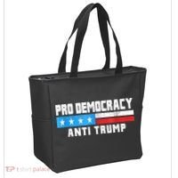 Pro Democracy Anti Trump Tote Bag thumb 2