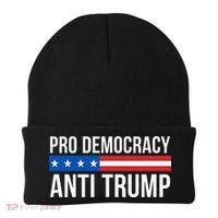 Pro Democracy Anti Trump Beanie thumb 0