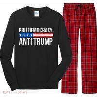 Pro Democracy Anti Trump Long Sleeve Pajama Set thumb 0