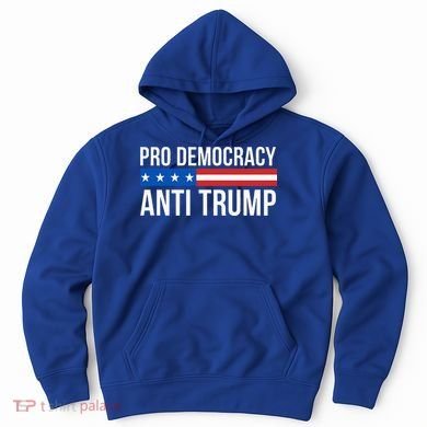 Pro Democracy Anti Trump Hoodie