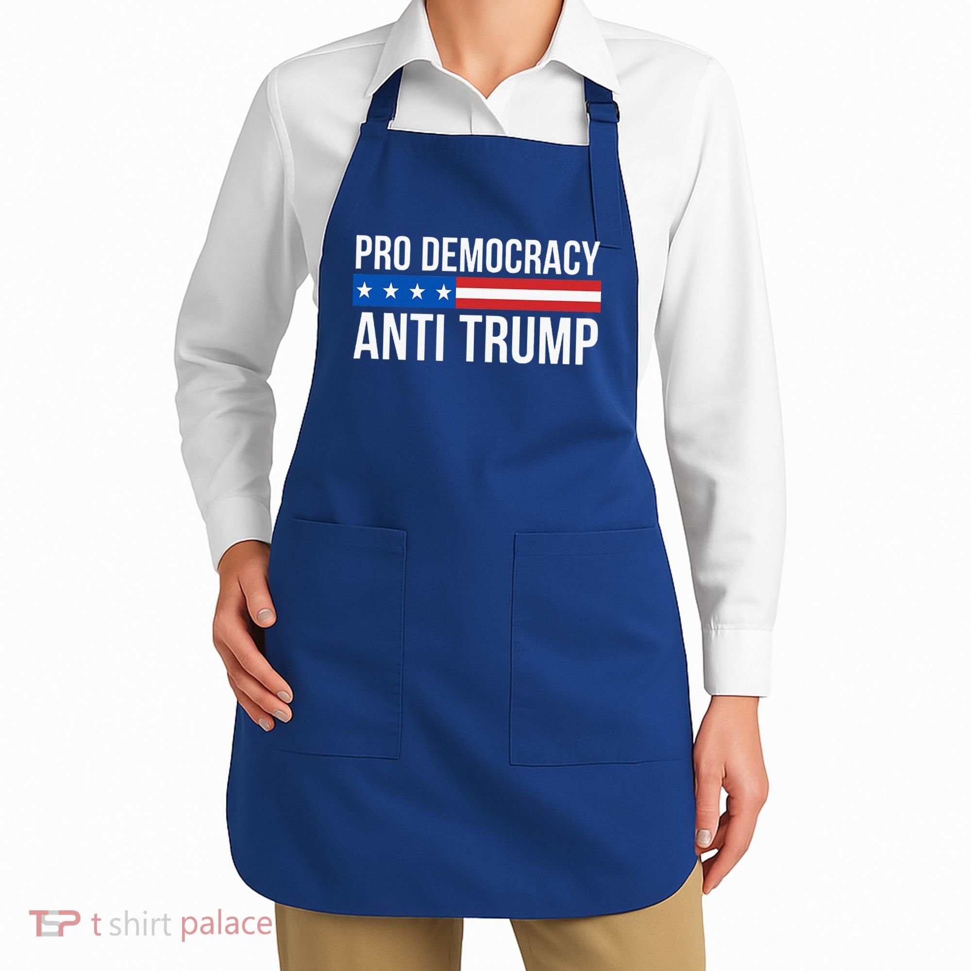 Pro Democracy Anti Trump Apron